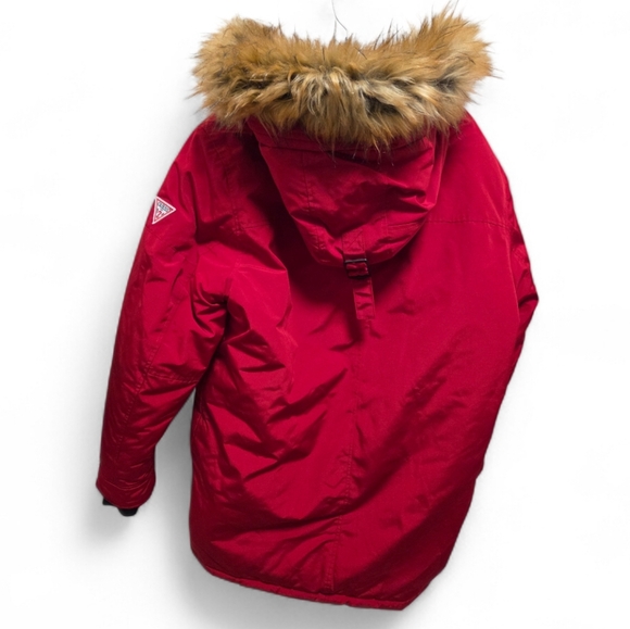Guess Red Mens Coat - Picture 2 of 5